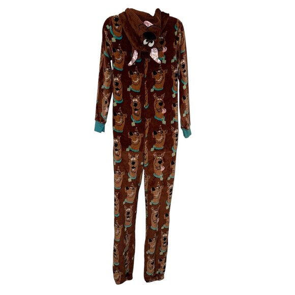 Hanna Barbera Scooby Doo Unionsuit Pajamas PJs Womens S 4 6 Halloween Costume - Picture 6 of 9